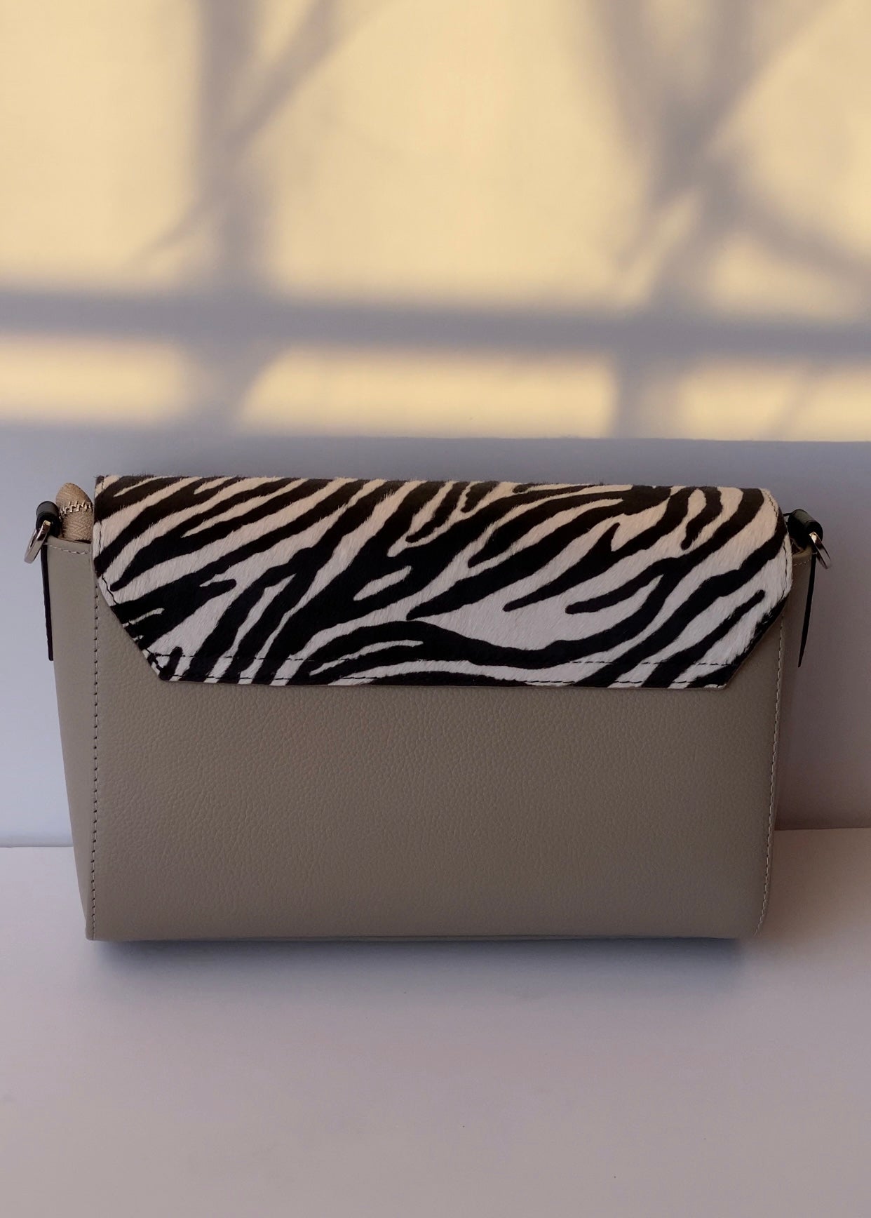 Kyoto Cassette Leather Shoulder Bag