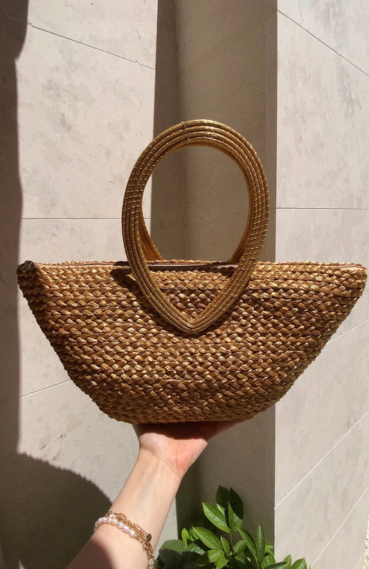 Golden Grass Maxi Bag