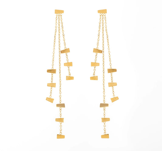 Akaia Dangle Geometric Earrings