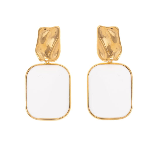 Linda Enamel Drop Earrings