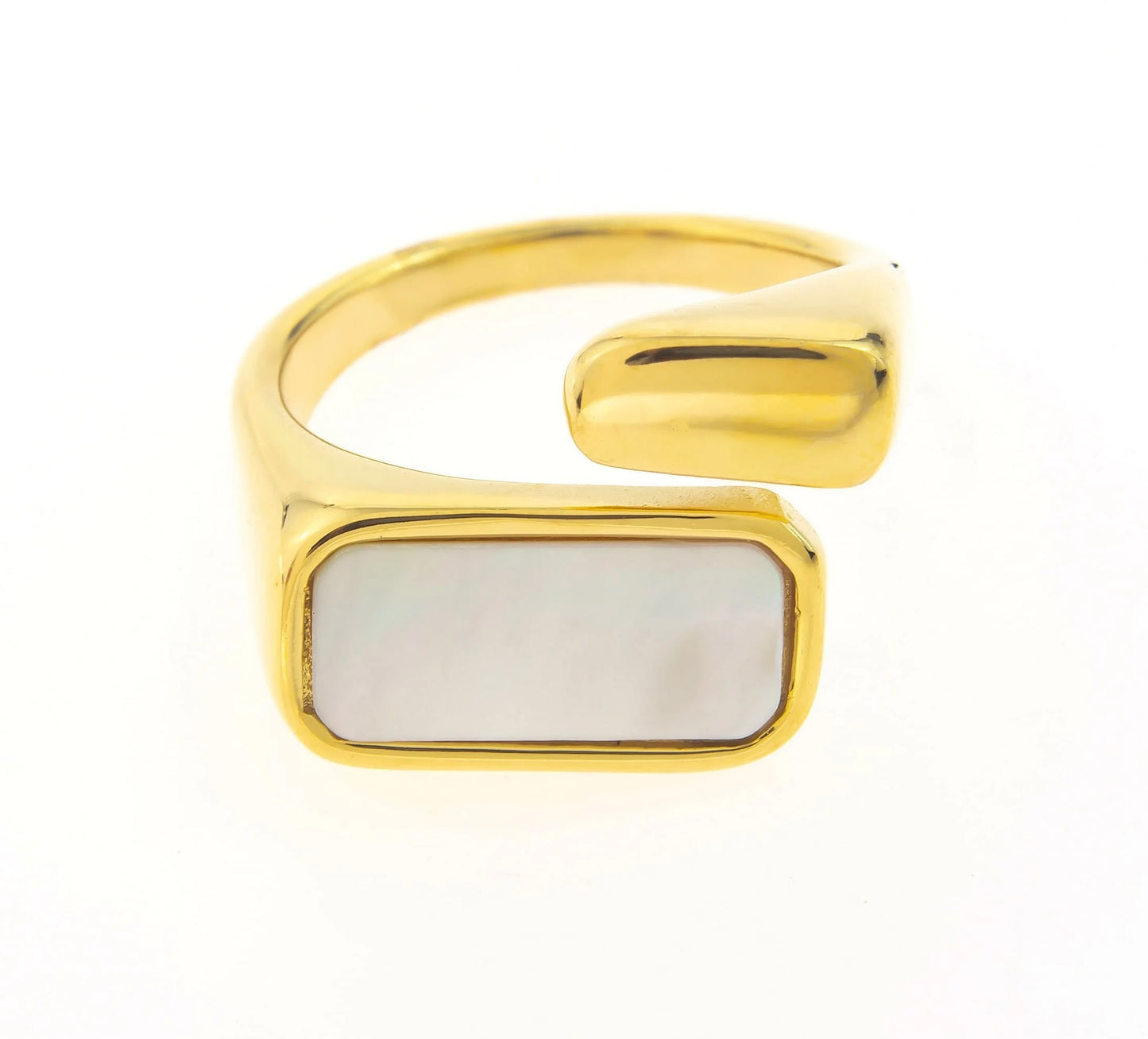 Mother of Pearl Stacking Ring