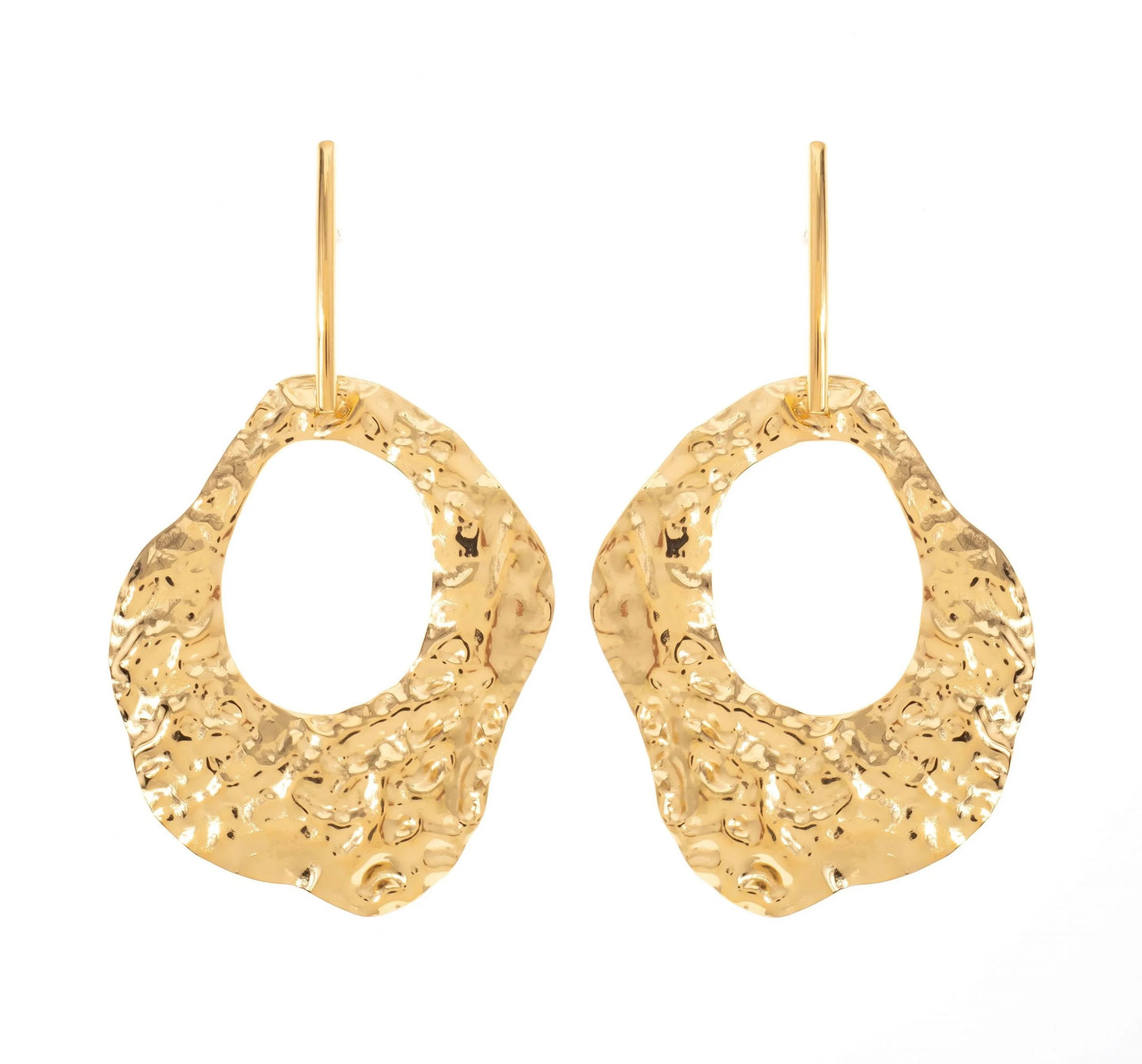 Zan Hammered Earrings