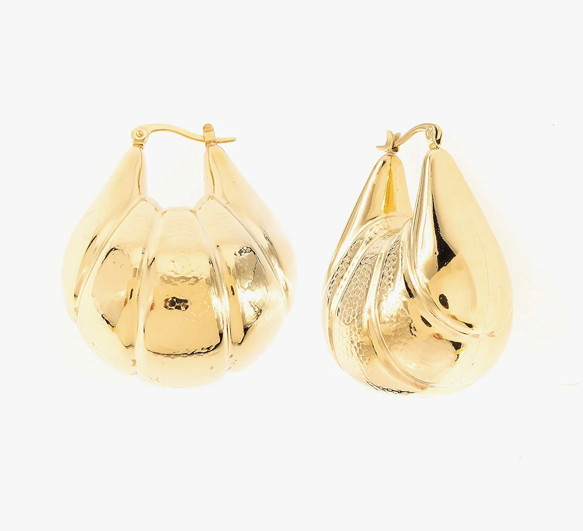 Kaela Chunky Hoop Earrings