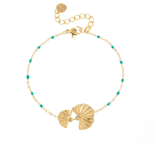 Ginkgo Leaf Bracelet