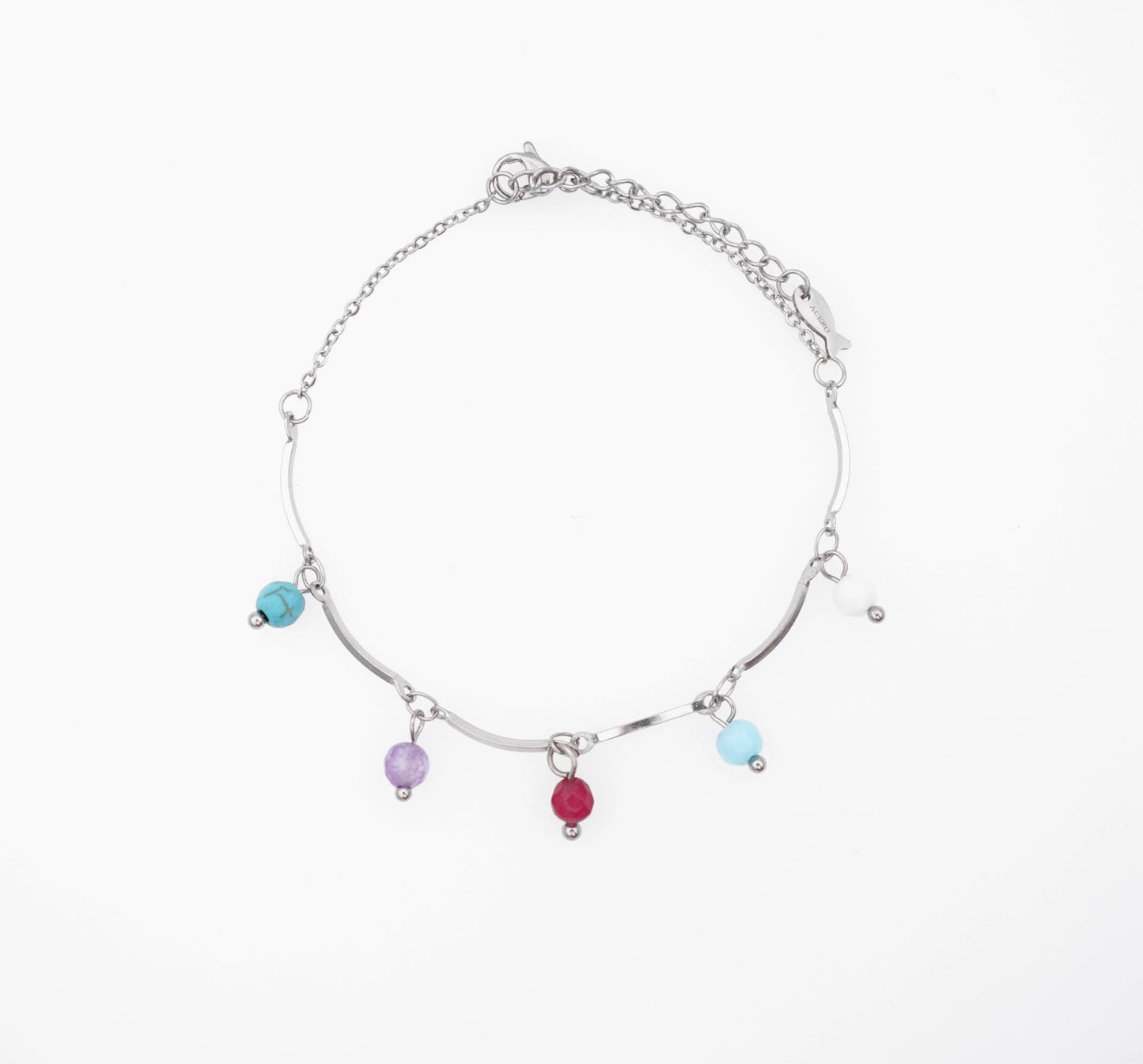 Damita Gemstone Charms Bracelet