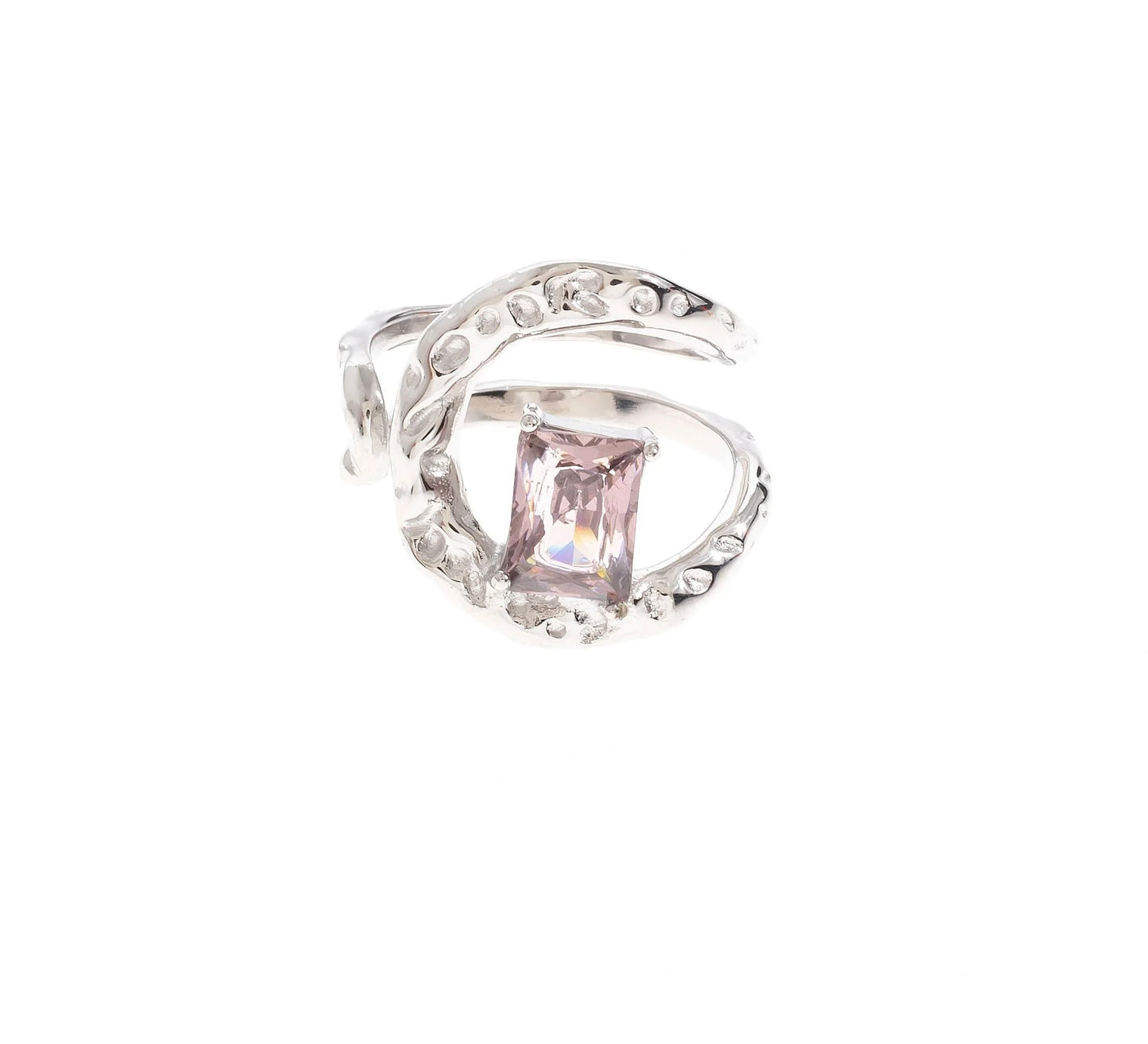 Mey Zirconia Statement Ring