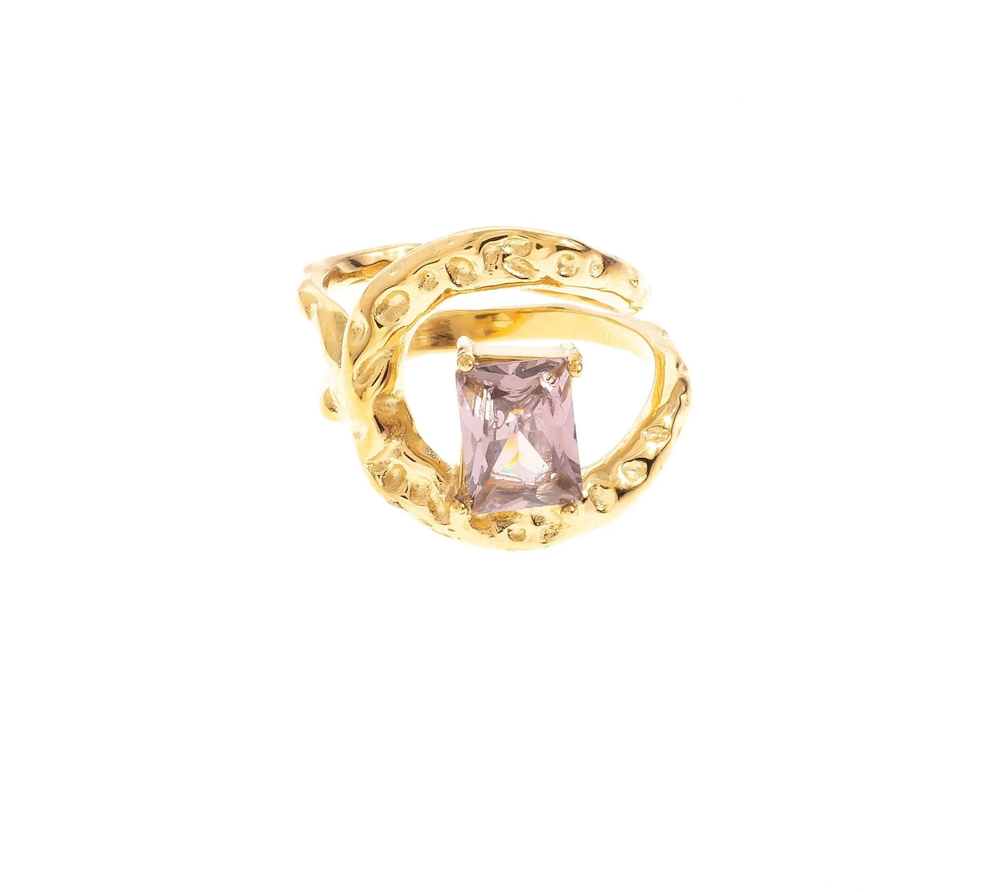 Mey Zirconia Statement Ring