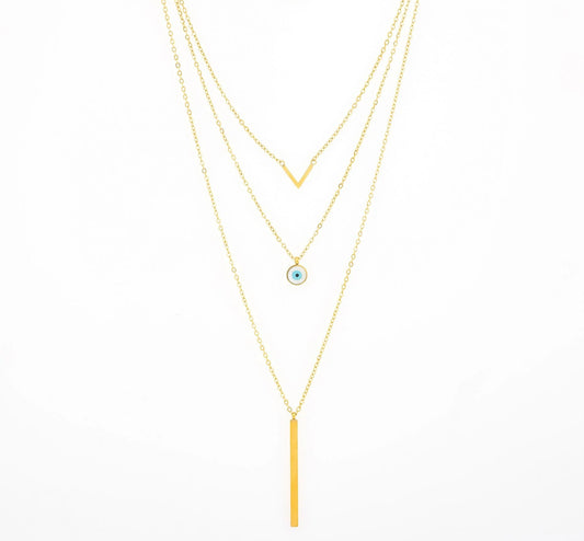 Cielo Triple Fine Necklace