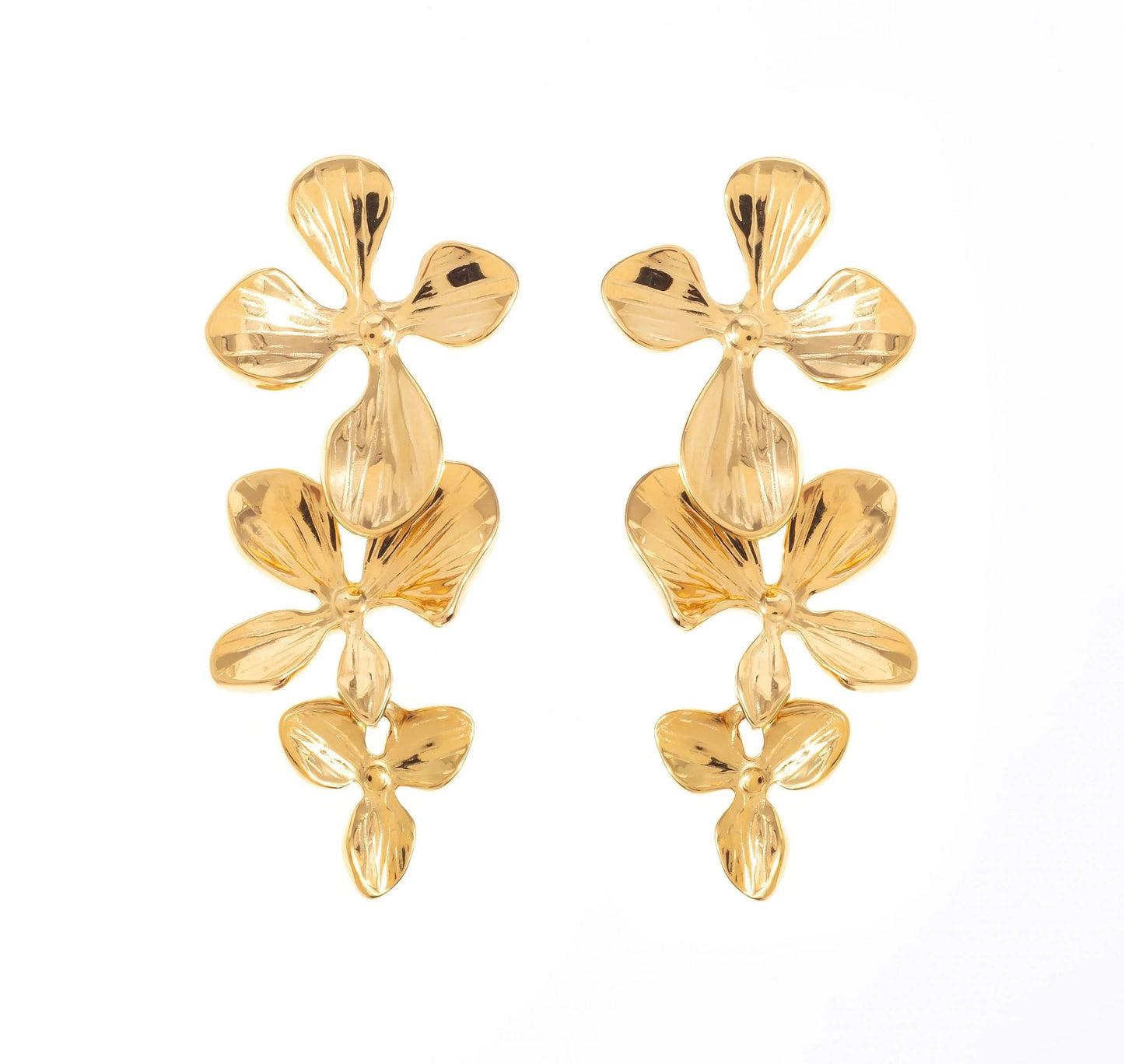 Audrina Flower Drop Earrings