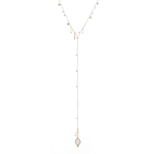 Kian Pearl Lariat Necklace