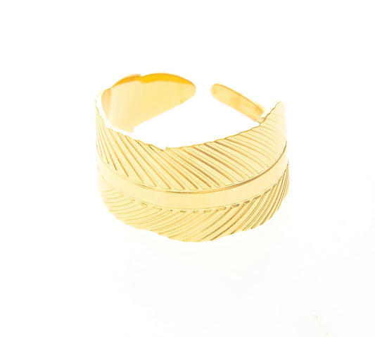 Cole Leaf Adjustable Ring