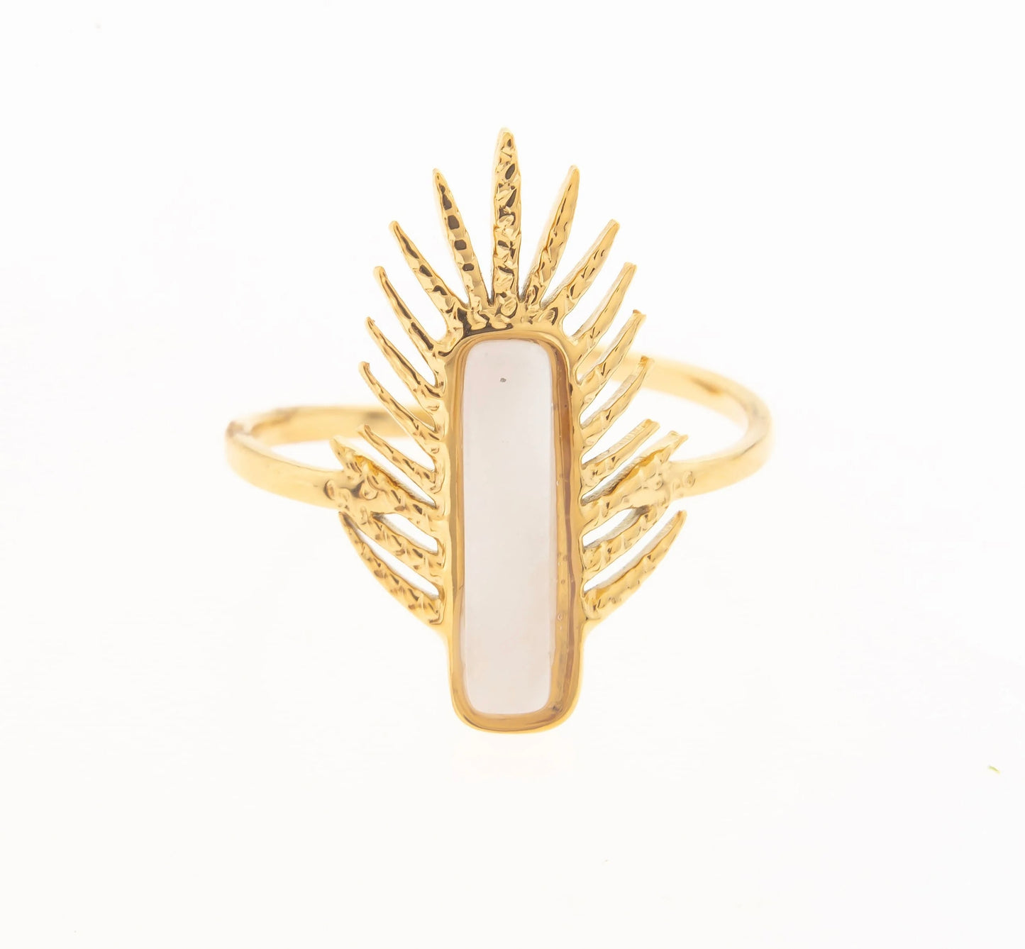 Lisse Adjustable Gemstone Ring