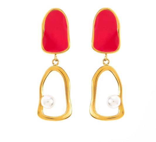 Ula Pearl Drop Earrings