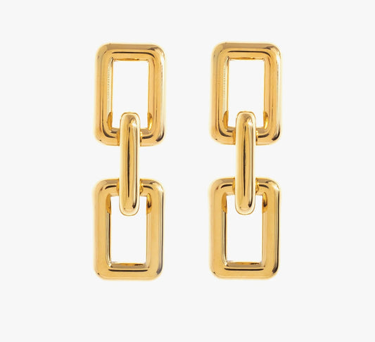 Aima Chain Drop Earrings