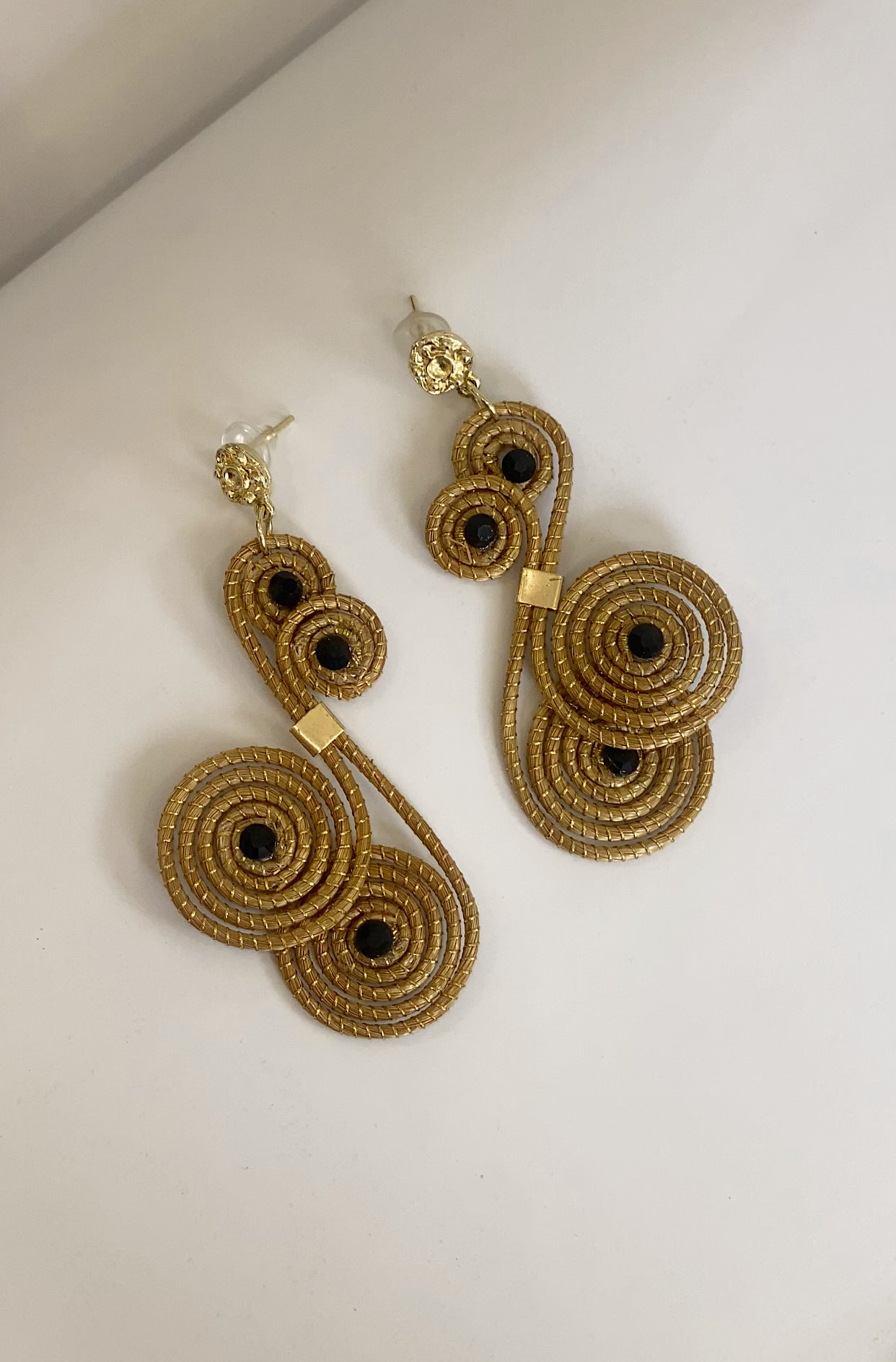 Golden Grass Earrings